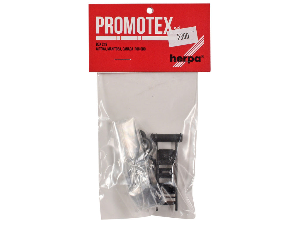 Dual Axle Trailer Chassis 1/87 (HO) Plastic Model by Promotex