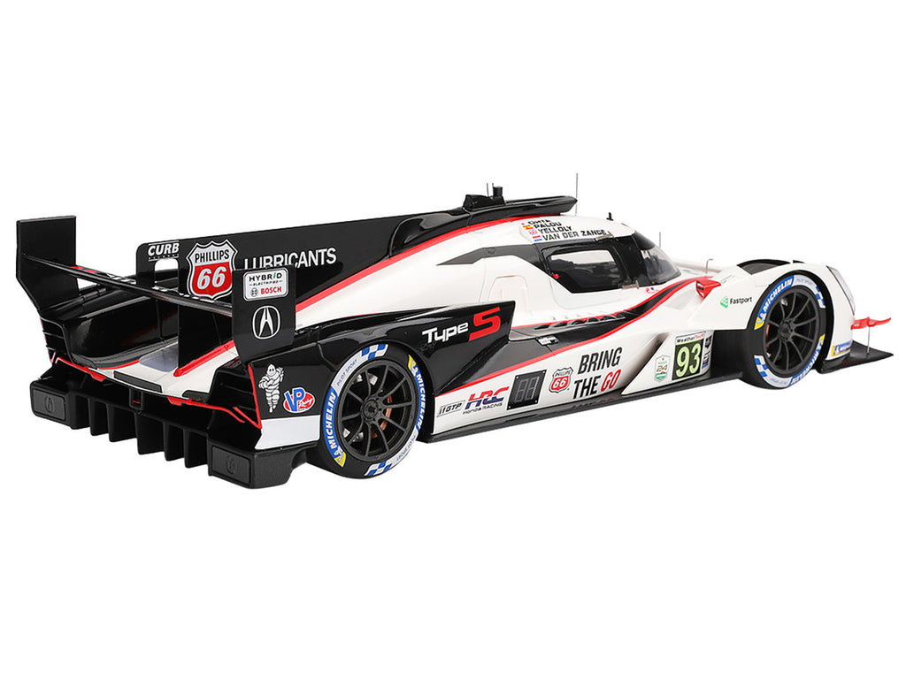 Acura ARX-06 GTP #93 Kakunoshin Ohta - Alex Palou - Renger van der Zande - Nick Yelloly "Acura Meyer Shank Racing with Curb-Agajanian" "24 Hours of Daytona" (2025) 1/18 Model Car by Top Speed