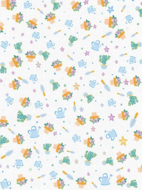 Designer Printed AIDA Canvas 18ct